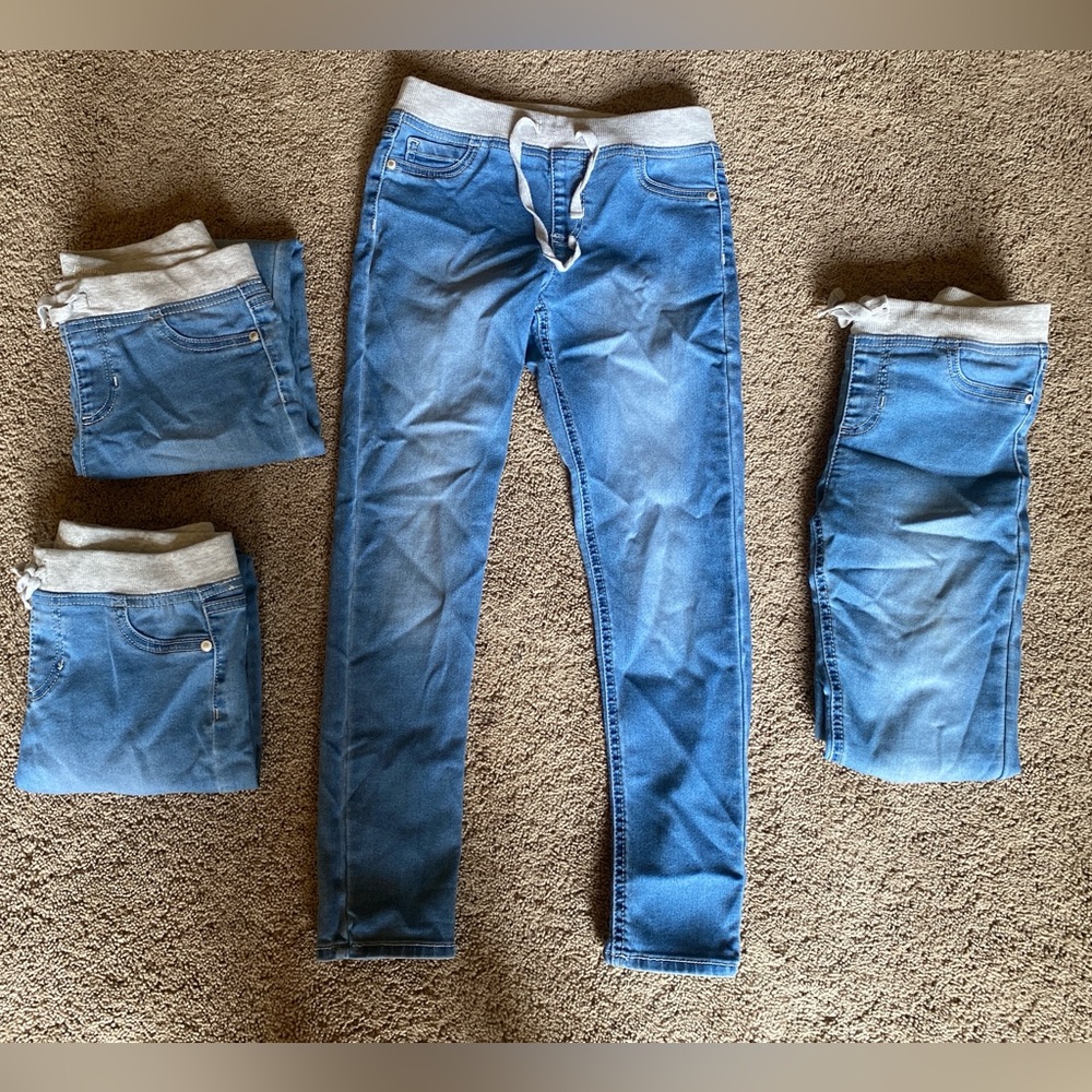 Girls Jeggings (Wonder Nation)!! Set of 3! Size L (10-12)